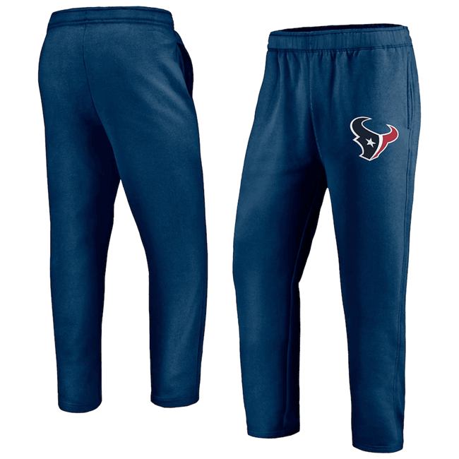 Men's Navy Houston Texans From Tracking Sweatpants
